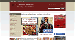 Desktop Screenshot of macdonald-bros.co.uk
